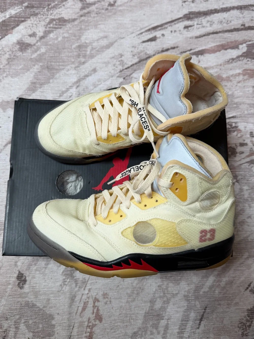 Air Jordan 1 Off-White Sail Size 7.5 🛑Rare🛑